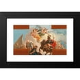 thumbnail image 2 of Francesco Fontebasso 14x10 Black Modern Framed Museum Art Print Titled - The Triumph of a Leader; a Sketch for a Ceiling Decoration, 2 of 5