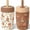 Beige & Brown Capybara, variant on 1 Pack 12oz Kids Straw Tumbler, Insulated Sippy Cups for Boys Girls, Stainless Steel Kids Water Bottle with Twist Lids & Silicone Straw, Pink