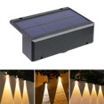 thumbnail image 4 of Luz solar al aire libre de Luz exterior de la lámpara solar decorativa LED Luz de la cubierta Luz calida, 4 of 8