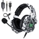 thumbnail image 2 of Onikuma 3.5mm auriculares con cable auriculares auriculares con micrófono RGB Auriculares Control de volumen Control Portátiles Accesorios de audio Oficina Camuflaje Blanco Scienceny EL005824-02B, 2 of 7
