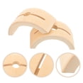 thumbnail image 2 of MRLESS 2 Wood Folding Fan Stands Japanese/Chinese Fan Holders Decorative Display Bases, 2 of 6