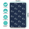 thumbnail image 5 of Beach Beacon Nautical Summer Dog Food Mat – Coastal Marine Pet Feeding Mat 16x24, Non-Slip, Absorbent, Quick Dry, Waterproof, Easy Clean, 5 of 6
