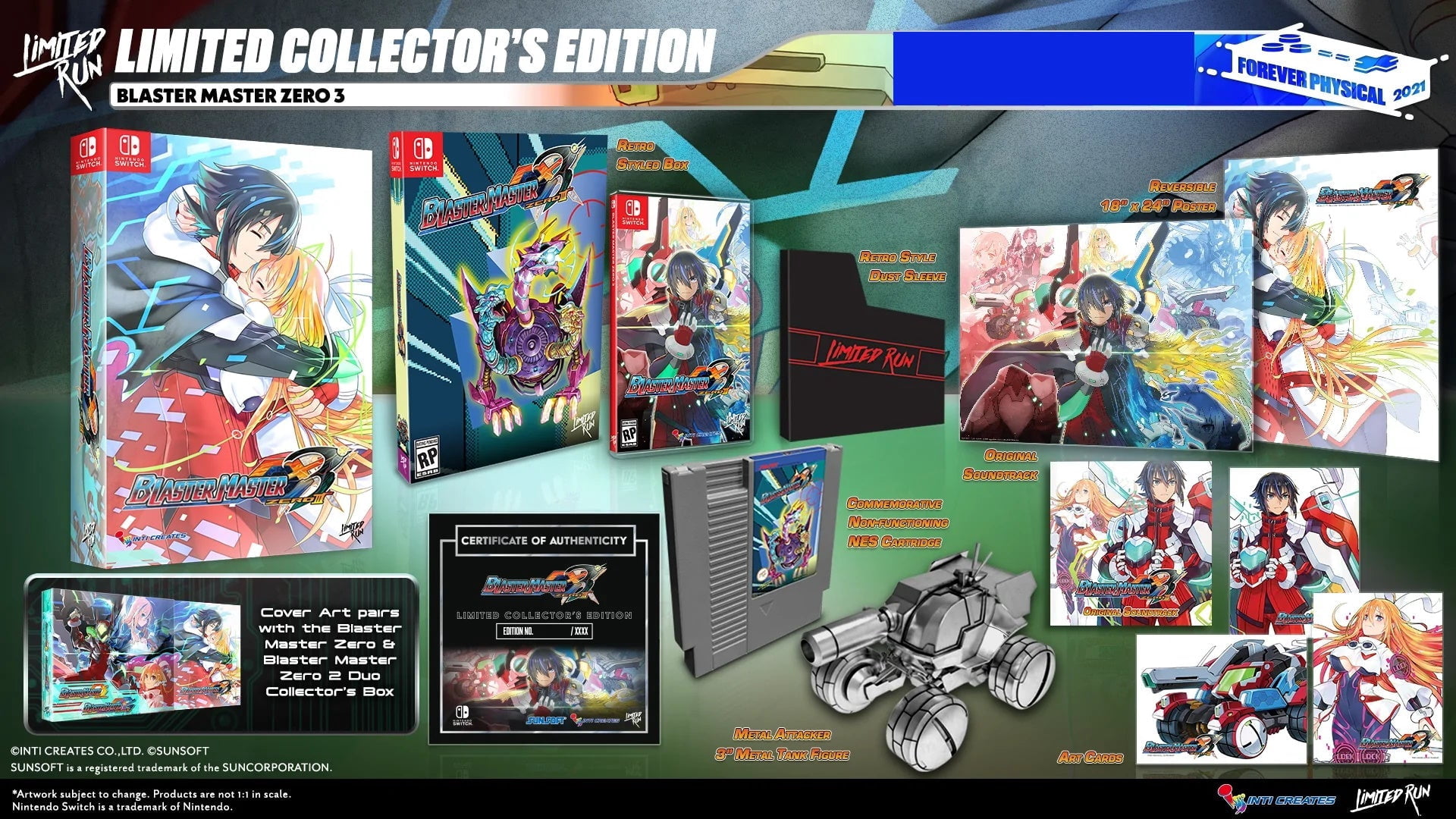 Blaster Master Zero 3 Collectors Edition (Nintendo Switch
