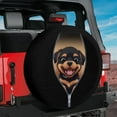 thumbnail image 3 of Lotusprinthandmade Rottweiler Cute Animals Collection Zipper Pattern Spare Tire Cover Without Backup Camera Hole 6 Sizes, 3 of 8