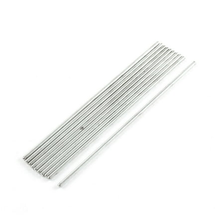 120mm Model Hobby - 10Pcs Metal Straight DIY RC Car Toy Model Shaft Rod Bar Stock 2.5 x 120mm