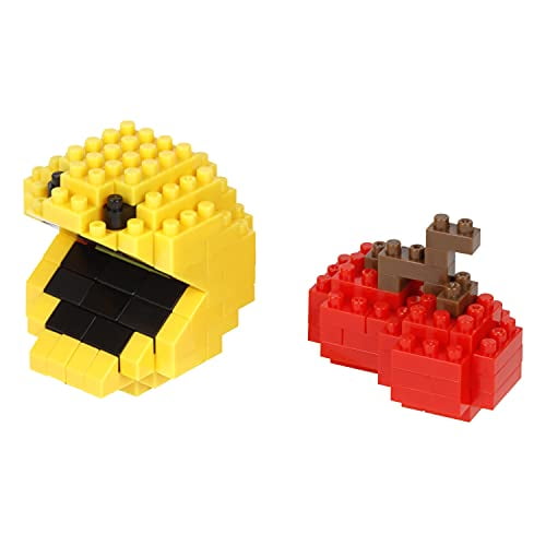 nanoblock - PAC-Man & Cherry [PAC-Man], Kit de Construction de Série de Collection de Caractères nanoblock