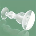 thumbnail image 1 of Tope de puerta magnético sin taladro, silicona anticolisión for uso doméstico y de baño, funcionamiento silencioso, nuevo modelo, 1 ud., 1 of 4