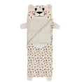 thumbnail image 6 of (2 pack) Firefly! Outdoor Gear Cha Cha the Cheetah Kid's Sleeping Bag - Pink (size 65" x 24"), 6 of 10