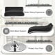 thumbnail image 5 of Taburetes de bar VECELO con altura de barra ajustable, juego de 2, 5 of 8