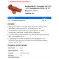 thumbnail image 2 of Distributor Rotor - Compatible with 1972 - 1973 Mercedes-Benz 350SL 4.5L V8, 2 of 2