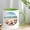 Green, variant on 1pc Beach Themed Coffee Mug with Seashell & Starfish Design - Nautical Tea Cup for home, Office, or Coastal Party Favors - Hand Wash Only Reusable Cup, Christmas/Mother's Day/Graduation Gifts for & -
