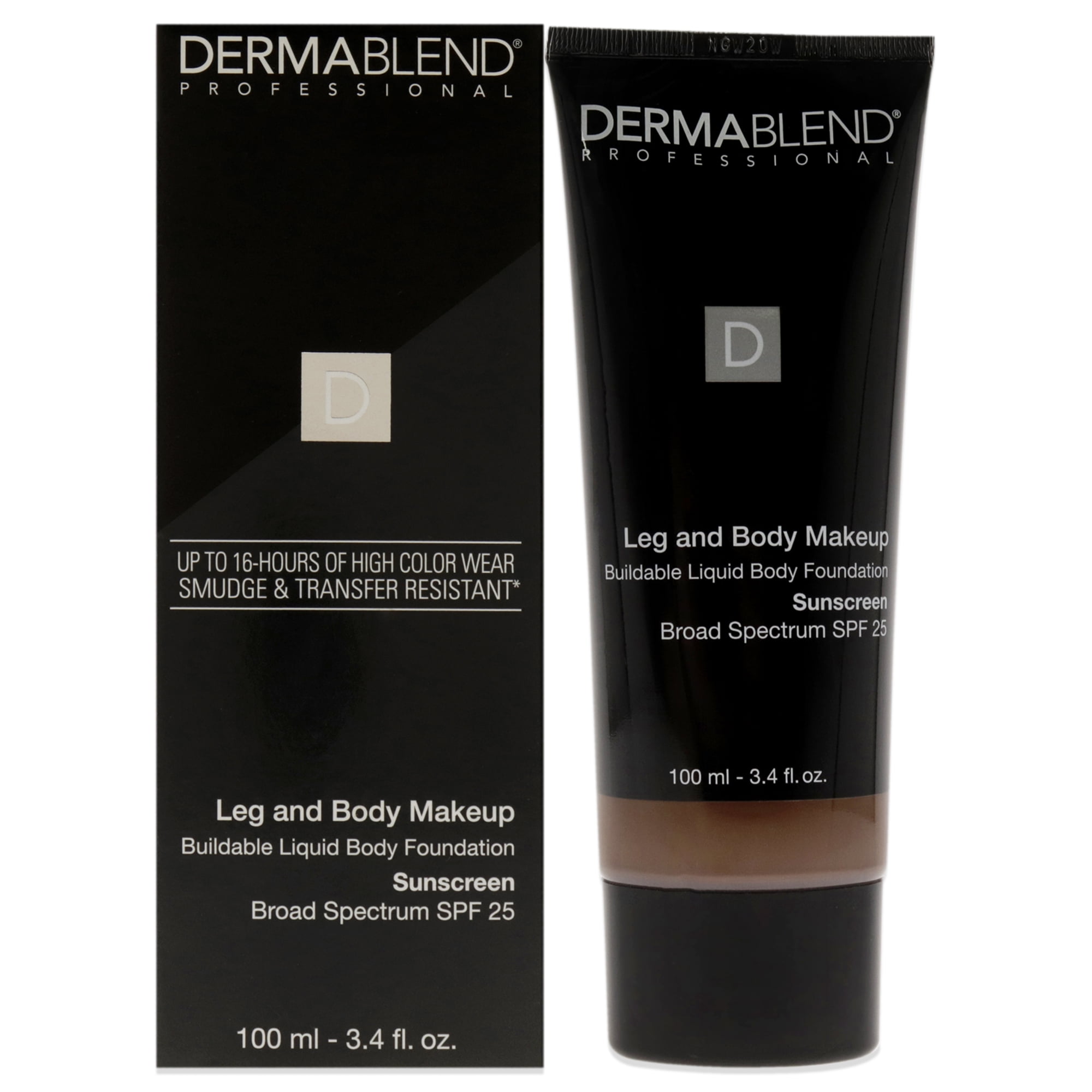 Dermablend Leg and Body Makeup 85N Deep Natural , 3.4 oz Makeup
