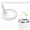 White, variant on HYEASTR Tumbler Lid Replacement 40 oz, Only for Stanley Quencher H2.0 Cup Accessories, Spill-Proof Design, High-End Heat-Resistant Material