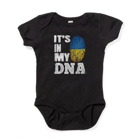 

CafePress - It s In My Dna Ukrainian Roots Flag Ukra Body Suit - Cute Infant Bodysuit Baby Romper
