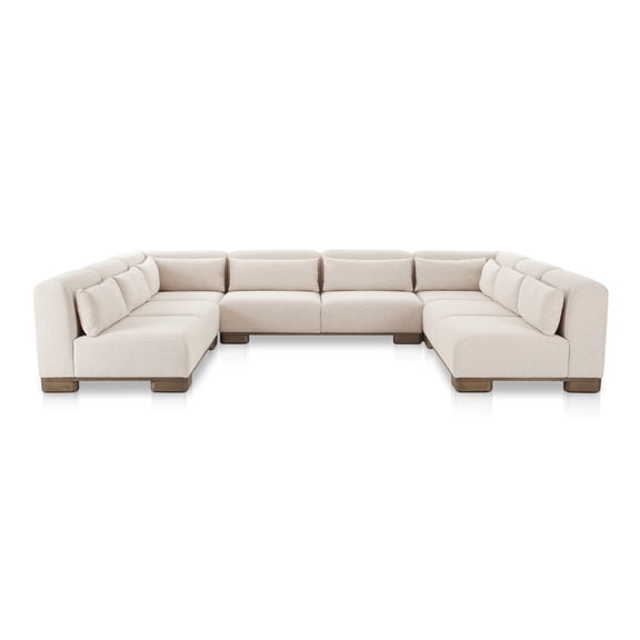 Moe's Home Collection June Modular Sectional Fabric Beige