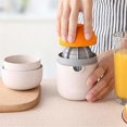 thumbnail image 4 of Manual Lemon Juicer Mini Fruit Juicer Hand Lemon Orange Citrus Squeezer Capacity Portable Juicer Blender Squeezer Machine Tool Kitchen Utensil Sets, 4 of 5