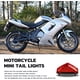 thumbnail image 3 of Luz trasera de freno LED para motocicleta, luz de matrícula de 12 V, luces de marcha universales para motocicleta, para quad, ATV, moto de cross, chopper personalizada, moto de calle., 3 of 5