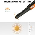 thumbnail image 5 of Fully Waterproof Metal Detector Pinpointer for Adults & Kids, 360° Detection Handheld Treasure Hunting Tool with LCD Screen, 3 Modes – Perfect Gift for Adventurers, 5 of 7
