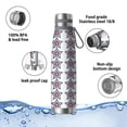 thumbnail image 4 of Modern 29oz Stainless Steel Insulated Thermos with Tea Filter, 360° Printed Travel Bottle, Leakproof BPA-Free Flask with Anti-Slip Base, 304 Inner & 201 Outer, Vacuum Cup, 4 of 6