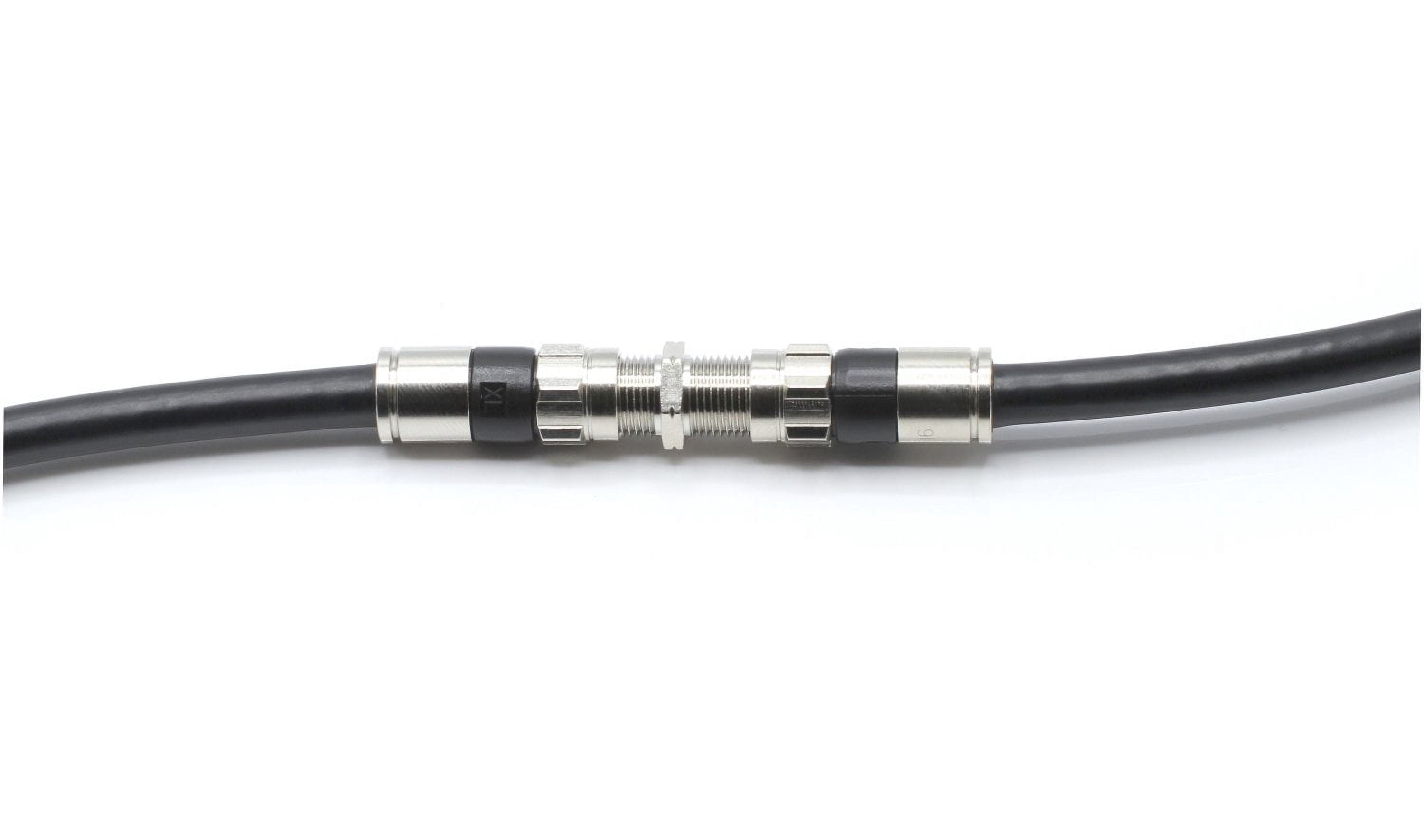 THE CIMPLE CO - Coaxial Cable Extension Adapter - 4 Pack - Satellite Cable TV Compatible F-Pin