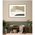 thumbnail image 3 of Kate and Laurel Framed Wall Art Print Abstract Neutral by Gabrielly Guedes, 42 x 32, Castellan Silver Frame, Modern Contemporary, Abstract Art for Wall Decor, 3 of 8