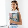 thumbnail image 6 of FORMRS 3 Ring Binder 1.5 inch with Pockets Set of 2 Clip Board 200 Sheets Capacity, Green Window Sea, 6 of 8