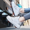 thumbnail image 4 of Yunkctuk Kids Roller Skate Shoes with 2 Detachable Wheels, Sneakers for Boys Girls Birthday Thanksgiving Christmas Day, 4 of 6