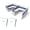 Blue, variant on SUNLINE Office Cubicle Kit - 2 Person Modular Workstation Set with 7 Layout Options & 2 XL Whiteboards - Blue