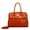 Orange, variant on Rosè Celestial Star Vegan Leather Designer Handbag