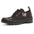 thumbnail image 5 of Love Moschino Black Lug Sole Embroidered Sneakers-6 for Womens, 5 of 5