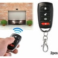 thumbnail image 2 of Set of 2 Universal Garage Door Cloning Key Fob Remote Control 433 MHz 4 Button Cloner for Garage Door Electric Gate etc（Pattern）, 2 of 5