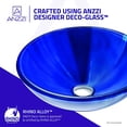 thumbnail image 2 of Anzzi LS-AZ051 Meno Series Deco-Glass Vessel Sink in Lustrous Blue, 2 of 2