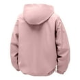 thumbnail image 7 of Levmjia Men's Windproof Waterproof Jacket Hooded Rain Jacket Polyester Outdoor Sportswear with Elastic Cuffs Solid Color Casual Coat S-3XL Pink, 7 of 7