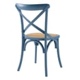 thumbnail image 5 of Bowery Hill 34. 5" Modern Wood Dining Side Chair in Harbor Blue, 5 of 8