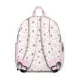 thumbnail image 3 of Cute and Fruity Strawberry Backpack, Red Berry Print School Bag with Flower Accents, Travel Friendly, 3 of 6