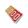 thumbnail image 3 of relayinert Tableau de Score Sportif pour Basketball Volleyball Football Jaune Rouge Jaune Rouge 355x160mm, 3 of 6