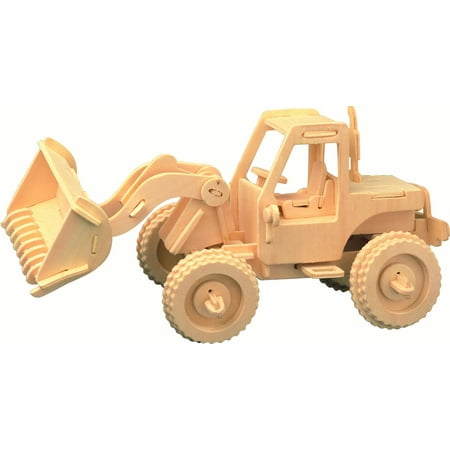 DGL Group Little Architect Large 3D Wood Bulldozer Puzzle
