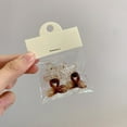 thumbnail image 3 of CSChome Hair Pin 4Pcs Transparent Candy Color Non-Slip Side Bangs Hairpin Bowknot Shape Princess Small Hair Clip Styling Accessories Small Hair, 3 of 7