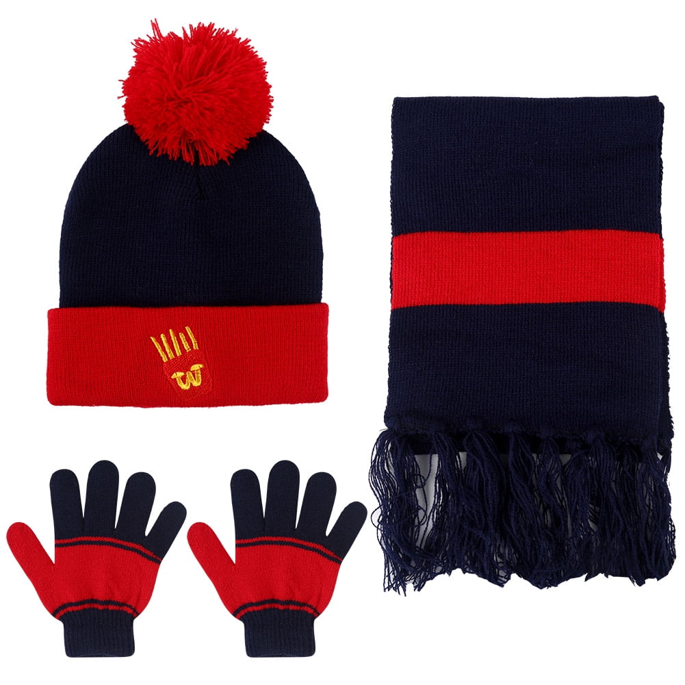 boys hat scarf and gloves set
