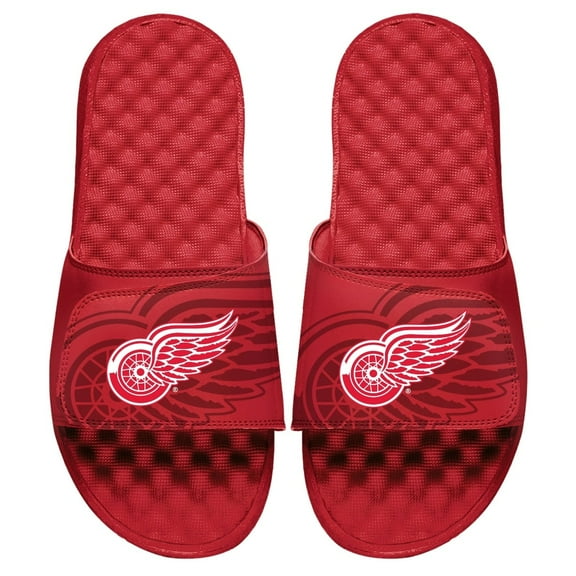 Youth ISlide Red Detroit Red Wings OT Slide Sandals