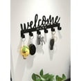 thumbnail image 7 of All-in-One Adhesive Wall Organizer: Key Holder, Hat Rack & Towel Hooks for Entryway, Kitchen, Bathroom - Modern, No-Drill Storage Solution, 7 of 7