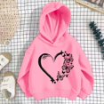 thumbnail image 2 of Teen Girls Sweatshirt Jumper Cute Printed Long Sleeves Hoodies Casual Crew Neck Fall Winter Pullover Tops Clothes Comfy Jumper School Warm Girl Sweatshirts, 2 of 3