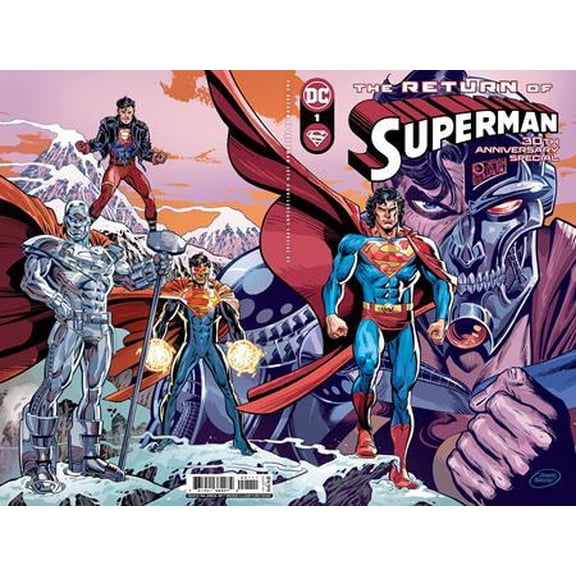 Return Of Superman 30th Anniversary Special #1 (one Shot) Cvr A Dan Jurgens Wraparound DC Comics Comic Book