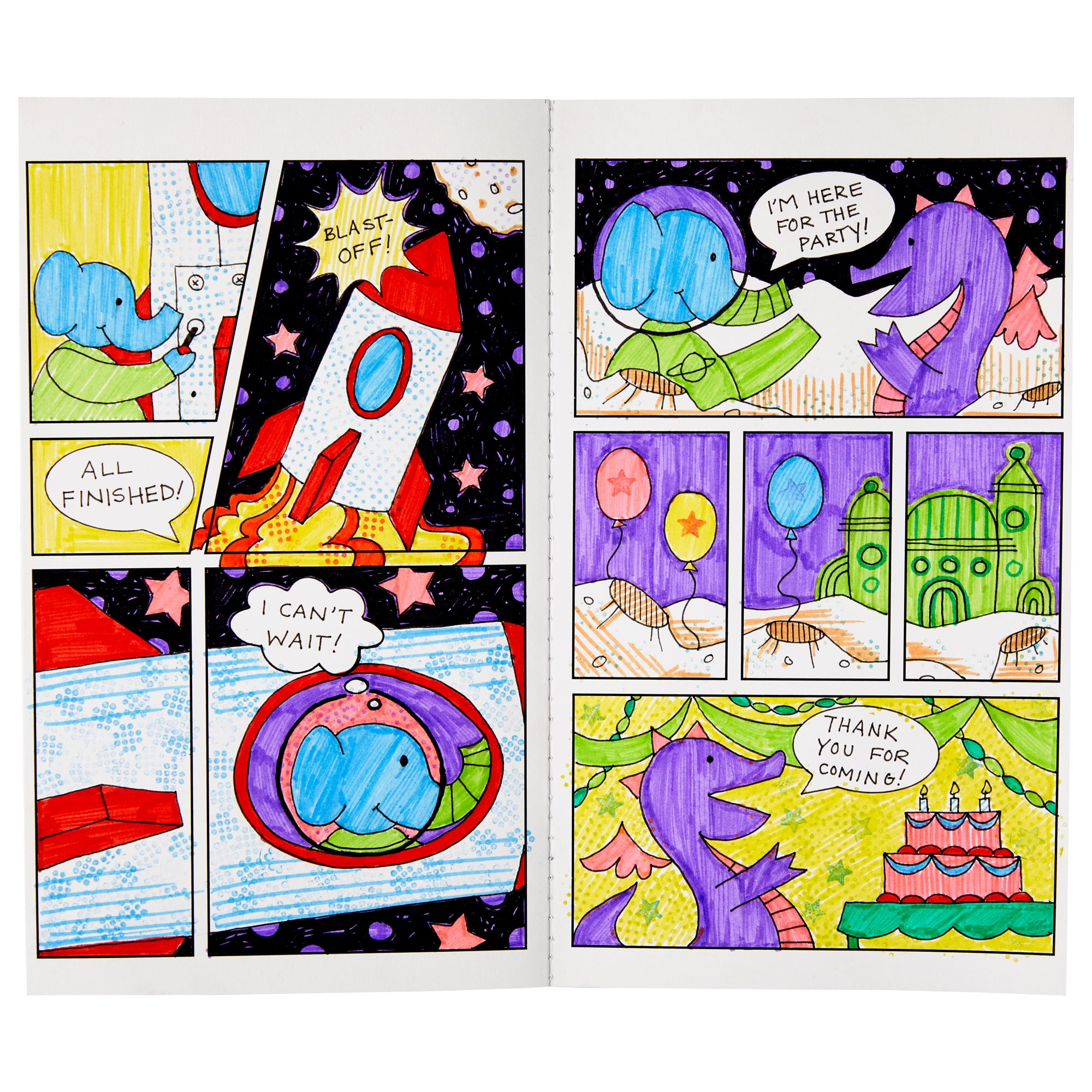 Comic Journal For Teen Boys: Make Your Story With Comics Templates | Write  And Draw Graphic Books For Girls | Comics Christmas Goody Bag Stuffers For