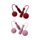 thumbnail image 1 of 2 pares de cuerdas de saltar con peso para ejercicios de gimnasio, cuerdas de saltar inalámbricas L rojo y rosa, 1 of 9