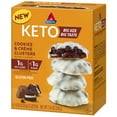 thumbnail image 2 of Atkins Keto Treats, Cookies & Crème Clusters, Gluten Free, High Fiber, Low Carb, Keto Friendly, 8 Count, 2 of 9