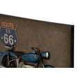 thumbnail image 2 of DecMode Rustic Route 66 Metal Wall Decor, 24" x 16", 2 of 3