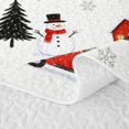 thumbnail image 5 of Manfei Merry Xmas Twin Quilt Set,Elegant Christmas Animal Cow Twin Coverlet Set,2pcs,1 Bedspread and 1 Pillowcase, 5 of 7