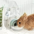 thumbnail image 3 of Rabbit Water Bottle Automatic Dispenser 520ml Hanging - Cage Bowl for Small Hamster Pig, 3 of 3