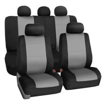 FH Group Neoprene Universal Car Seat Covers Fit For Car Truck SUV Van - Full Set